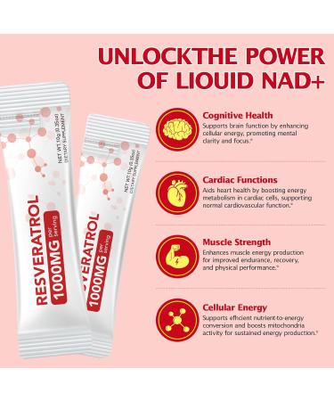 KITNOBLIS NAD+ Supplement for Women 1000mg - High Potency Cellular Energy Booster with PQQ Resveratrol - Health Anti-Aging Support (21pcs) - Buy Online on GoSupps.com