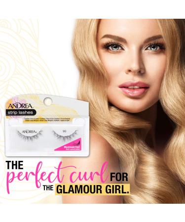 Andrea Curl False Lashes 90 4 Pack - High-Quality Eyelash Extensions - Buy Online on GoSupps.com