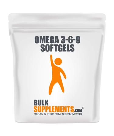 BulkSupplements.com Omega 3-6-9 Softgels - Fish Oil Supplements - Omega 3 6 9 - Omega 3 Supplement - Omega 369 Supplement - Omega 6 Supplement - Fish Oil Omega 3 Pills (300 Count - 150 Servings) 300 Count (Pack of 1)