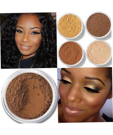 Makeup Modifier Powder Makeup Loose Setting Powder Face Concealer Oil Control Matte Mineral Contour 07 Flesh 07# Flesh - Buy Online on GoSupps.com