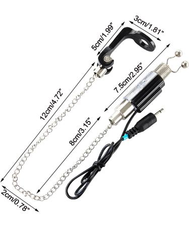 Discoball Bite Indicator - LED Fishing Tool with Sound 3 Sensitivity Modes 4 Tones 5 Loudness Levels No Battery Required - Set of 3 Accessories for Optimal Fishing Experience - Buy Online on GoSupps.com