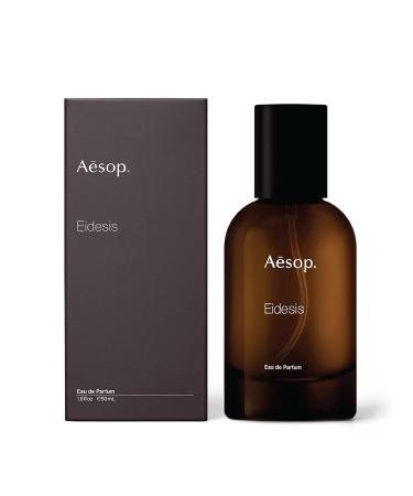 Aesop Eidesis Eau De Parfume | Woody Spicy and Ambery Scent with Black Pepper Frankincense and Sandalwood | 1.69 oz