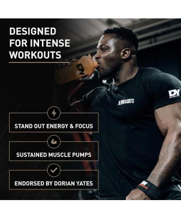 Dorian Yates Nutrition Blood & Guts Pre Workout Booster - Arginine & Citrulline (380g Mojito) - Optimize Energy & Performance - Buy Online on GoSupps.com