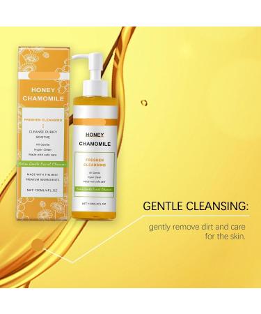 Chamomile Moisturizing Facial Cleanser - Gentle Pore Cleansing Deep Hydration Non-Greasy For All Seasons Improves Skin Smoothness(1PCS) - Buy Online on GoSupps.com