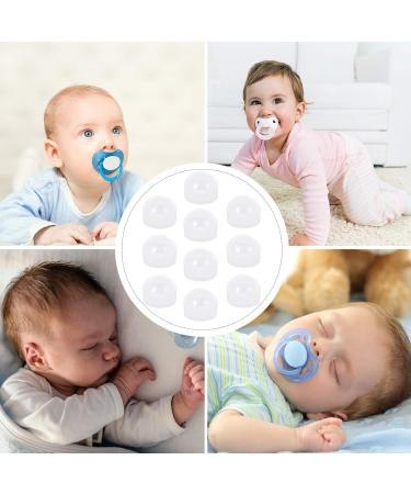 Exceart 10-Pack Pacifier Storage Box | Baby Pacifier Case Holder for Dust Protection & Organized Storage - Buy Online on GoSupps.com
