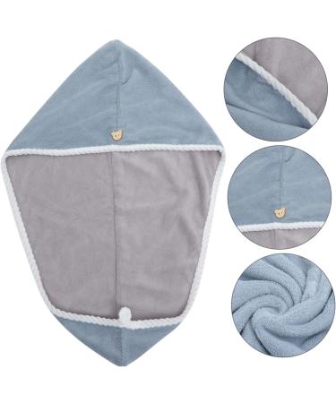 Ciieeo Coral Fleece Dry Hair Hat Hair Turban Shower Caps Shower Cap for Hair Fast Drying Hair Wraps Hair Covers for Shower Reusable Shower Cap Towel Large Miss Necessity - Buy Online on GoSupps.com