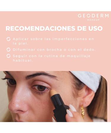  Geoderm Dark circle concealer - Natural and vegan bar Dark Caramel 4 g - Buy Online on GoSupps.com
