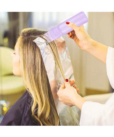 Oil Scalp Applicator - 160ml Oil Applicator for Hair Dye Hair Dye Brush Bottle Lightweight Oil Bottle with Graduated Scale Hair Oiling Applicator Bottle for Hair Scalp Purple - Buy Online on GoSupps.com