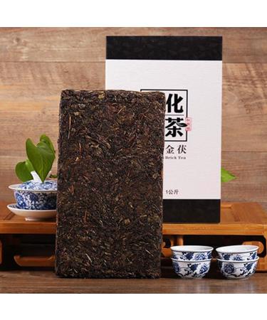 Helloyoung Pu-Erh Tea 1000g (2.2LB) - Rature Old Tea Boohai Golden Bud Healthy Chinese Black Tea - Premium Cooked Pu'erh Red Tea - Buy Online on GoSupps.com