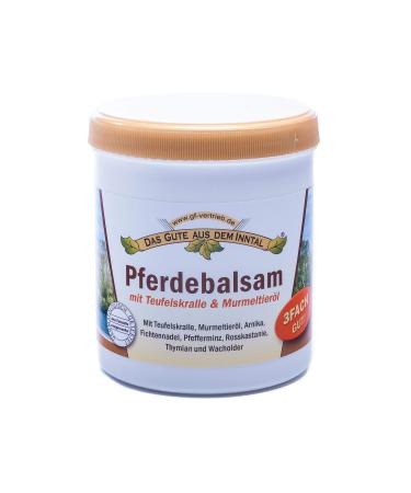 The good stuff from the Inn Valley Horse balm with devil's claw and marmot oil 500 ml