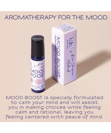 Laki Naturals Mood Boost Essential Oils Blend - Calming Aromatherapy Roller (10ml) with Sweet Orange Bergamot Neroli & Chamomile for Emotional Balance - Ship Internationally - Buy Online on GoSupps.com