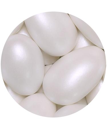 Buy 1kg White Pearl Almond Conchiglia - Perfect Wedding Sugar Almonds & Confetti for Baptism & Guest Gifts - Buy Online on GoSupps.com