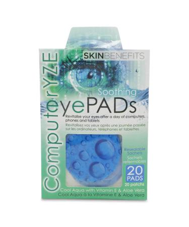 Computer Eyes - Cool Aqua Eye Pads