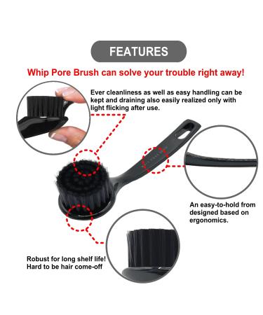 VESS Whip Pore Face Cleansing Brush Kit - Ergonomic Soft Bristles Compact Design for All Skin Types | International Shipping Available - Buy Online on GoSupps.com