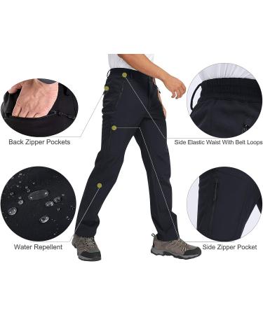 CAMEL CROWN Men's Winter Snow Pants | Waterproof & Insulated | Black XX-Large - Buy Online on GoSupps.com