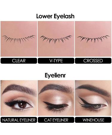 FOCALLURE Waterproof Black Matte Eyeliner - Long-Lasting Quick-Dry Liquid Liner with Flexible Tip - Buy Online on GoSupps.com