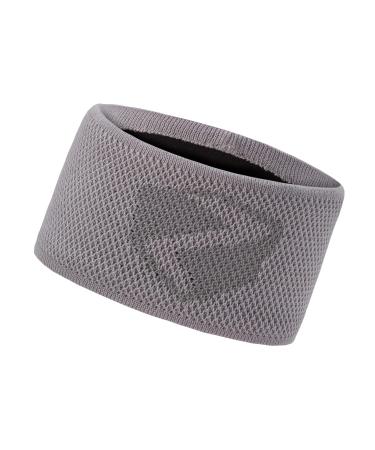 Ziener Ilmar headband/warm knitted one size dusty grey