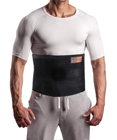 Plus Size Umbilical Hernia Support Belt I Pain and Discomfort Relief from Umbilical Navel Ventral and Incisional Hernias I Hernia Binder for Big Men and Large Women I L/XL Large/X-Large (Pack of 1)