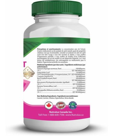 Sexual Support For Women (100 mg Shatavari) Halal Gelatin Free Capsules (1) - Buy Online on GoSupps.com