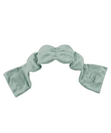 Nodpod Gentle Pressure Sleep Mask | Patented Light Blocking Design for Sleeping Travel & Relaxation | Bead Filled Machine Washable BPA Free Eye Pillow (Sage) - Buy Online on GoSupps.com