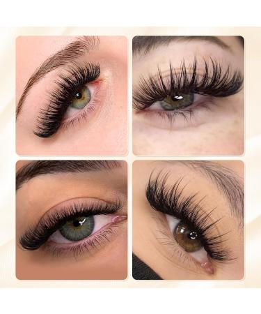 Classic Lash Extensions | Premium 0.05 D Curl Individual Lashes | 8-15mm Mix Lash Tray for Professional Use | Semi-Permanent Eyelashes - Buy Online on GoSupps.com