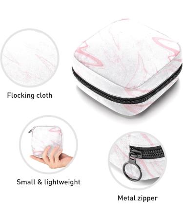 Buy Women's Bonds Storage Pockets Stillpad Holder - Portable Pink Marble Period Kit for Girls | Ideal Feminine Product Bag - Buy Online on GoSupps.com