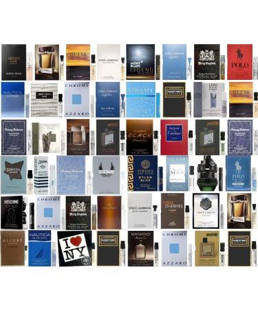 Men's Perfume Sampler 8pcs Sample Vials Designer Fragrance Samples for Men (Lot 8) 2 ml (Pack of 1) - Buy Online on GoSupps.com