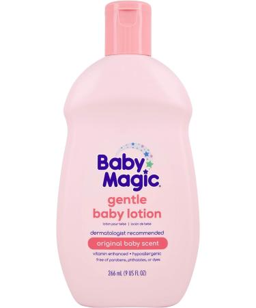 Baby Magic Gentle Baby Lotion 9 Fl Oz - Pack of 6 | Vitamins, Aloe & Original Baby Scent - Buy Online on GoSupps.com