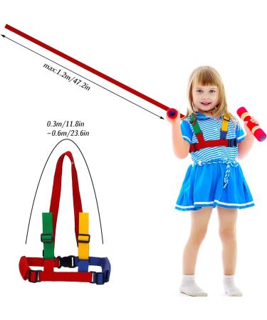 Child Safety Walking Harness & Leash Set - Anti-Lost Toddler Hand Belt for Children - Yellow/Green - Buy Online on GoSupps.com