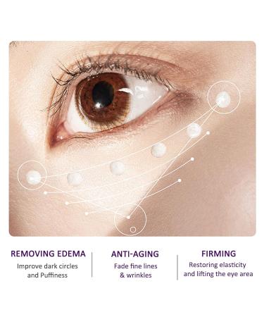 Vitamin C Eye Cream | Hydrating Anti-Aging Moisturizer for Dark Circles & Puffiness | Retinol Eye Wrinkle Treatment - Buy Online on GoSupps.com
