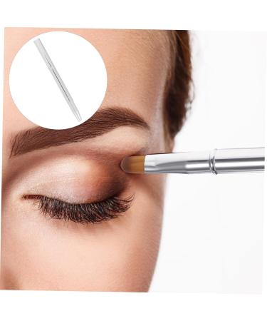 MAGICLULU Double Ended Lipstick Brush Lip Women Makeup Brush Lip Balm Brush Lip Brush Cosmetics Brush Cosmetic Lipstick Brush Portable Lipstick Applicator Brush for Makeup Lip Makeup Brush 12x1x1cm Silver - Buy Online on GoSupps.com