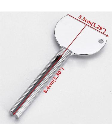 Toothpaste Dispenser Aluminum Alloy Toothpaste Squeezer Silver Salons Dye Paint Squeezer Bathroom Tool 1pc Aluminum Alloy Toothpaste Squeeze - Buy Online on GoSupps.com