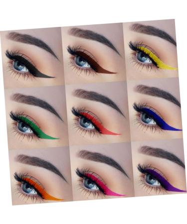POPETPOP 36 Pcs Eyeliner Pencil Matte Colored Eyeliner Waterproof Eyeliner Liquid Eyeliner Set Painted Makeup 1 count (Pack of 1) As Shownx3pcs - Buy Online on GoSupps.com
