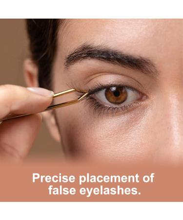 3Pcs Professional Stainless Steel Eyebrow Tweezers Set for Women Men - Buy Online on GoSupps.com