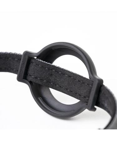 Lucybalu Premium Airtag Katzenhalsband | Tear-Resistant Nylon Cat Collar for Airtag Compatibility | Black Airtag Collar & Tracker for Cats - Buy Online on GoSupps.com