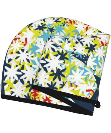 Black Head Woman Marijuana Hair Microfiber Towel - Super Absorbent Quick Dry Wrap for Long Curly & Thick Hair - Buy Online on GoSupps.com