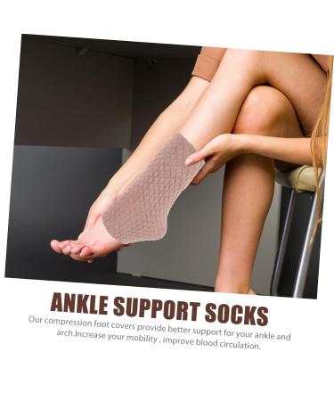 FRCOLOR Ankle Sleeves for Men - cotton Warmers (21x10.5cm) | Ideal for Cold Weather & Comfort - Buy Online on GoSupps.com