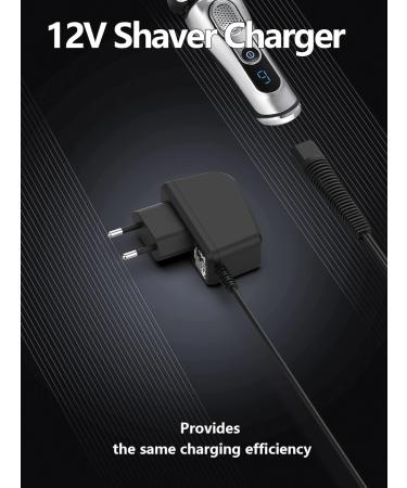 12V 4.8W Charger for Brown Shaver - Power Supply for Series 3000S 3040S 340S 390CC 5190CC 7865CC 9903S | International Shipping Available - Buy Online on GoSupps.com