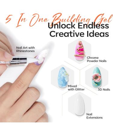 Modelones 3D Nail Art Gel 3D Sculpture UV Gel for Multifunctional Nail Extension 15g - Buy Online on GoSupps.com