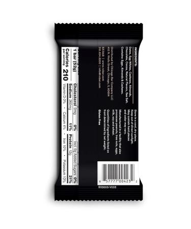 Buy RxBar Chocolate Sea-Salt Protein Bar - Whole Food High Protein Snack (1.8 oz) - Shop Internationally - Buy Online on GoSupps.com