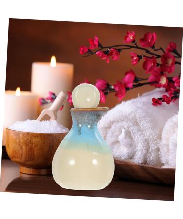 FOMIYES Perfume Mini Ceramic Soy Ceramics Bowl for Beauty Salon Vial Water Vessel Filling 5.5 7.5cm White - Buy Online on GoSupps.com
