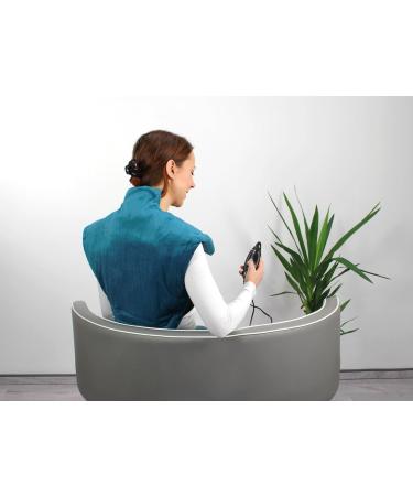 Hydas Extra Long Neck & Shoulder Heating Pillow - Electric Heat Therapy for Back Relief with Soft Fabric & Overheating Protection - Buy Online on GoSupps.com