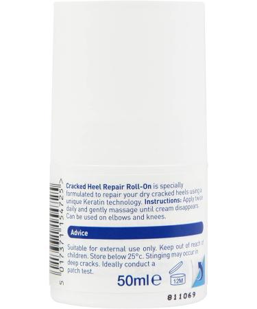 Silkia Pedicare Cracked Heel Repair Roll-On - 48Hr Active Skin Repair - 50 ml - Buy Online on GoSupps.com