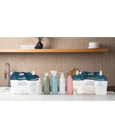 Hand Soap Starter Kit - Eco-Friendly Stainless Steel Bottle & Refill (Citrus & Fir) | All-Natural Essential Oils | International Shipping Available - Buy Online on GoSupps.com