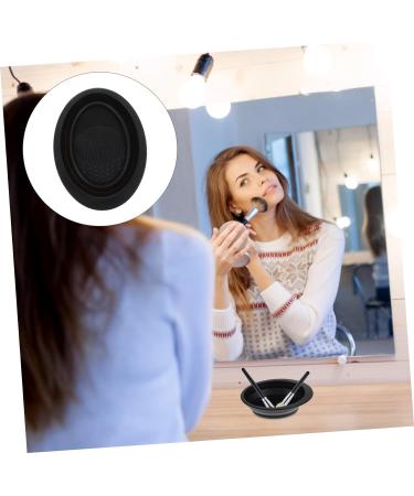 of makeup brush Makeup Tool Cleaner makeup cleaner pad makeup gadgets braces cleaner foundation brush cleaner pad brush scrubber holder cleaning box cosmetic Silica gel - Buy Online on GoSupps.com