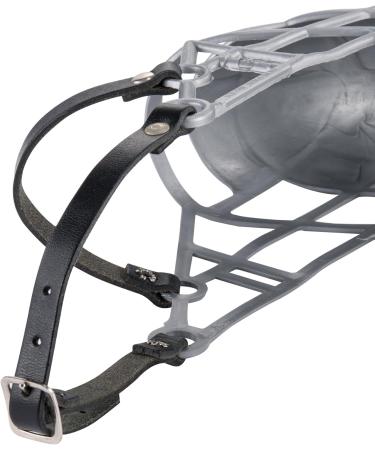 Don Pare Muzzle Model 101 in Silver - Ideal for Freewheel Kennel & Dog Racing - Amathings - Buy Online on GoSupps.com