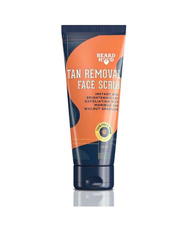 Beardhood Tan Removal Face Scrub 3.5 Ounce/100Gram
