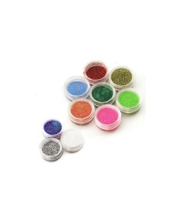 Prochive Nail Art Set - 45 Color Glitter Powder for DIY Manicure & Decoration - Buy Online on GoSupps.com