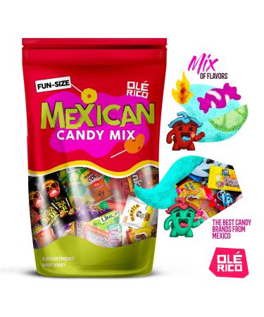 90 Count Mexican Candy Assortment - Ole Rico | Authentic & Delicious Treats - Buy Online on GoSupps.com