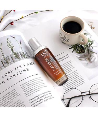 HC COMPLEX 100% Herbal Hair Care Lotion 3.5 fl oz - Anti Frizz Serum for All Hair Types | Strengthens, Nourishes, and Smoothens Hair - All Natural Formula for Damaged, Dry, Thin, and Thickening Hair - Buy Online on GoSupps.com